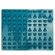 Collory Happy Pets szilikonforma - Petrol