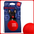 WAUDOG Fun Red Ball labda kutyáknak - 7 cm