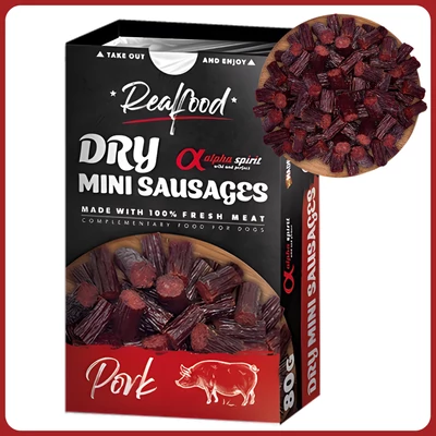 Alpha Spirit Dry Mini Sausages - sertés