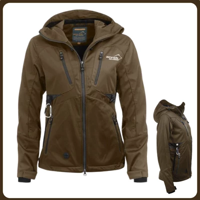 Arrak Outdoor Akka Softshell női kabát - barna