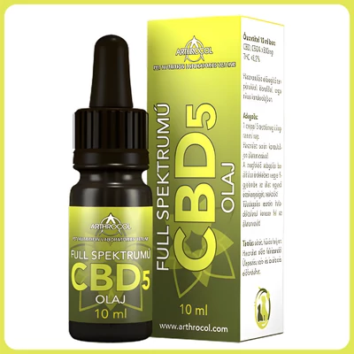 Full Spektrum CBD5 olaj 10ml - Arthrocol