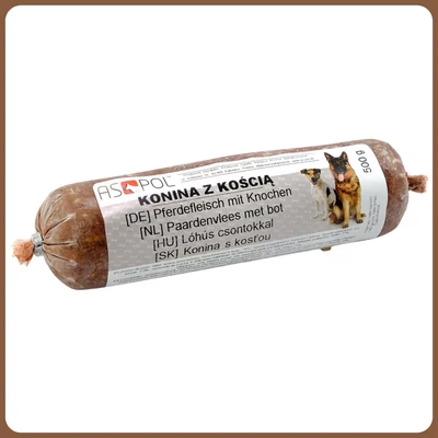 Lóhús csonttal darálva 500g - Aspol
