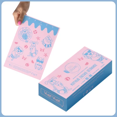 Bag Organi - növényi alapú, lebomló kakizacsi Bubblegum 21 tekercs