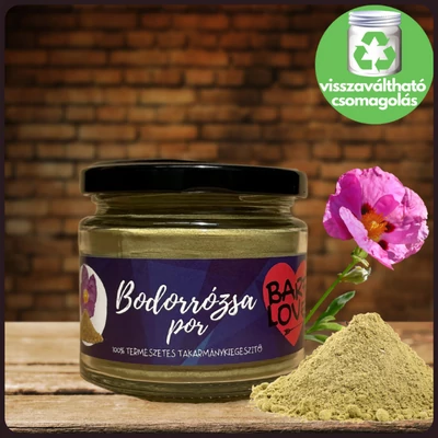 100% Bodorrózsa por 60 g - Barf Love