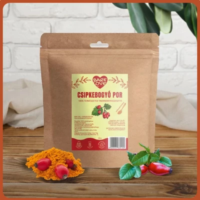 Csipkebogyópor kutyáknak 250 g, BARF LOVE