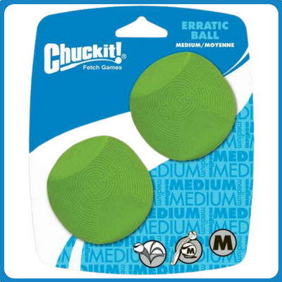 CHUCKIT Erratic reflex labda 2db (M)