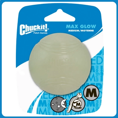 CHUCKIT Max Glow Fluoreszkáló labda (M)