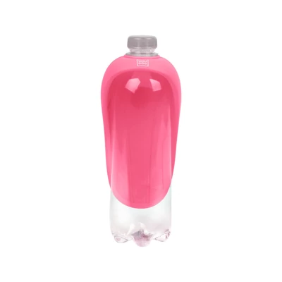WAUDOG szilikon itató műanyag palackra - pink