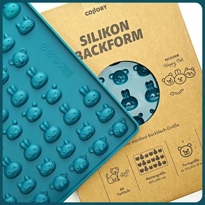Collory Happy Pets szilikonforma - Petrol