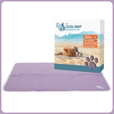 Prémium hűtőmatrac lila S (50 x 40cm) - CoolPets