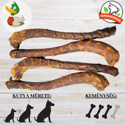 Szárított kacsanyak 250g - Farkaskonyha