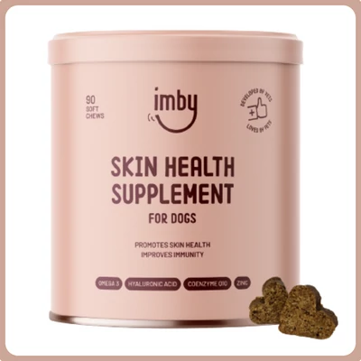 IMBY Skin Health étrend-kiegészítő falatok (bőr és szőr)