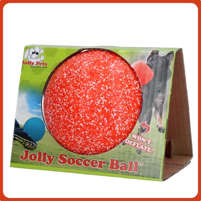 Jolly Soccer labda 20cm - narancs-fehér