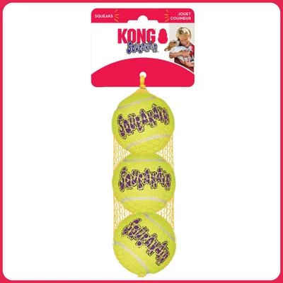 KONG Squeakair labda - M 3db