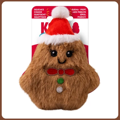 KONG Holiday Snuzzles mézeskalács (XS)