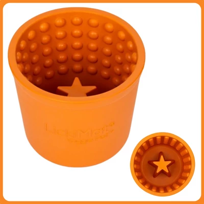 Lickimat Yoggie Pot - narancs