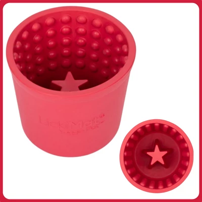 Lickimat Yoggie Pot - piros