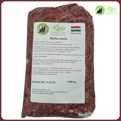 Marha menü 1 kg - Livi's Green