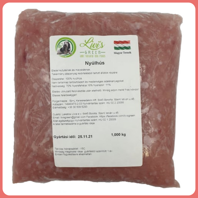 Nyúlhús darálva 1 kg - Livi's Green