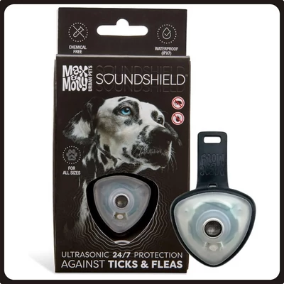 Max &amp; Molly Soundshield ultrahangos kullancs- és bolhariasztó - fekete