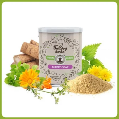 My Bulldog Herbs – SHINY COAT – Bőr- és szőr támogatás 100g