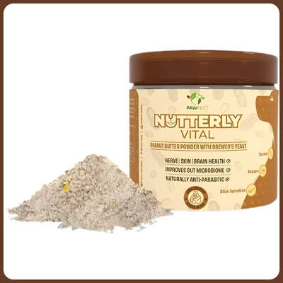 Pawfect Nutterly Vital Topper – Prémium mogyoróvajas topper 250g