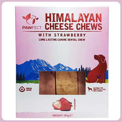 Pawfect himalájai sajt rágócsont eperrel  3 x 65g