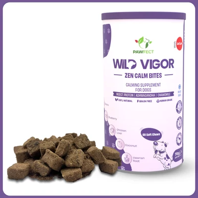 Pawfect Wild Vigor Zen Calm - nyugtató falatok 60db