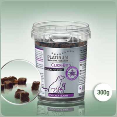 Platinum Click-Bits csirke + bárány jutalomfalat 300 g