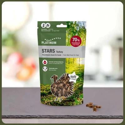 Snack Stars Turkey hipoallergén jutalomfalat 185 g - Platinum