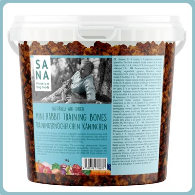 Nyúl tréningfalat 1kg - SANA