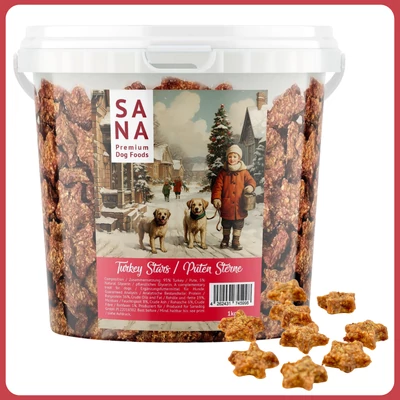 XMAS Pulykahús csillagok 1 kg - SANA