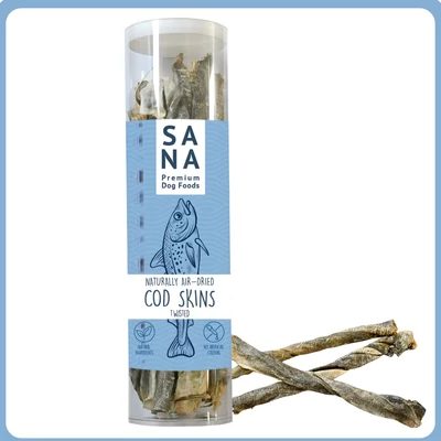 Ropogós csavart tőkehalbőr 150g - SANA