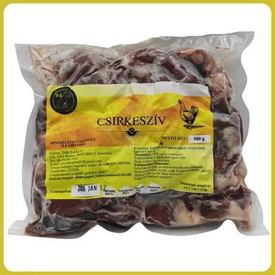 Csirkeszív 500g - SDF