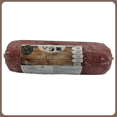 Patás menü sütőtökkel (marha, szarvas, bárány) 1kg - SDF
