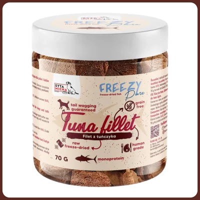 FREEZY Pure 100% fagyasztva szárított tonhalfilé - Syta Micha