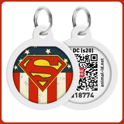 Smart ID biléta nyakörvre 2,5cm - Superman 2