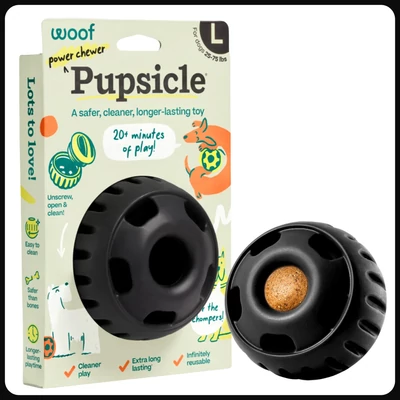 Woof Pupsicle tölthető nyalogatós kutyajáték erős rágóknak - L