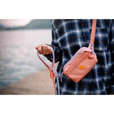 Woolly Wolf Alpha 360 kutyás övtáska - Salmon Pink