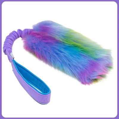 Színes műszőrmés játék rugós szárral (M) - Zayma Craft