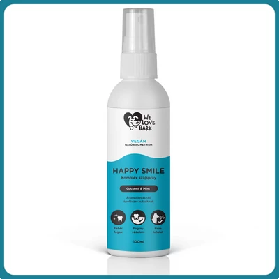 Happy Smile prebiotikus szájspray 100ml - We Love Bark