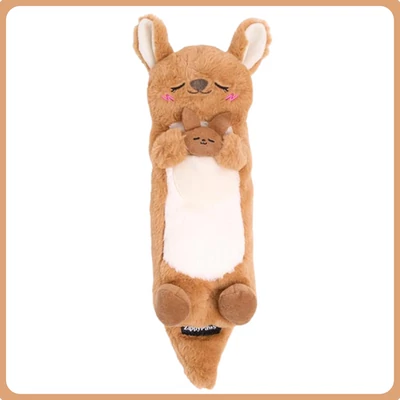 ZippyPaws Snooziez with Shhhqueaker – Kenguru