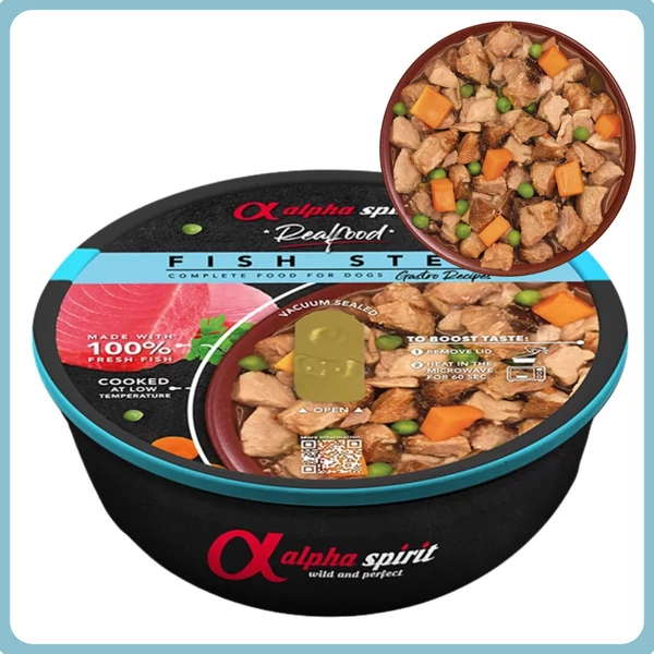 Alpha Spirit Real Food - főtt ragu tonhalhúsból