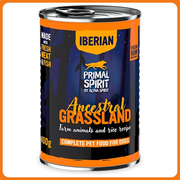 Primal Spirit Iberian Ancestral Grassland konzerv 400g