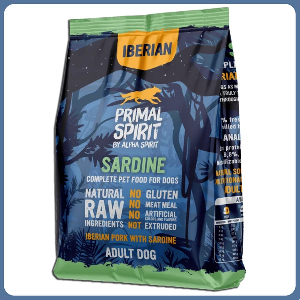 Primal Spirit Iberian sardine száraztáp 1 kg