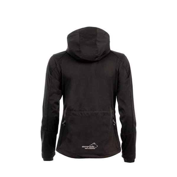 Arrak Outdoor Akka Softshell női kabát - fekete