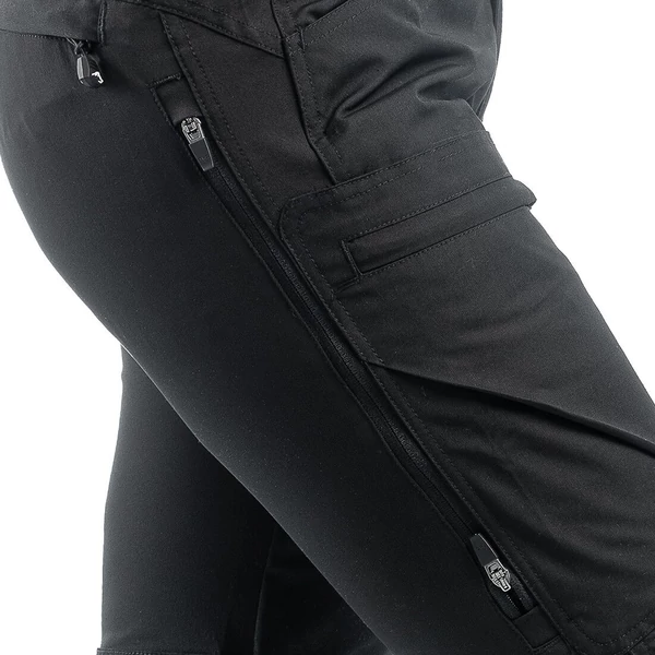 Arrak Outdoor Active stretch női nadrág rövid szárral - fekete