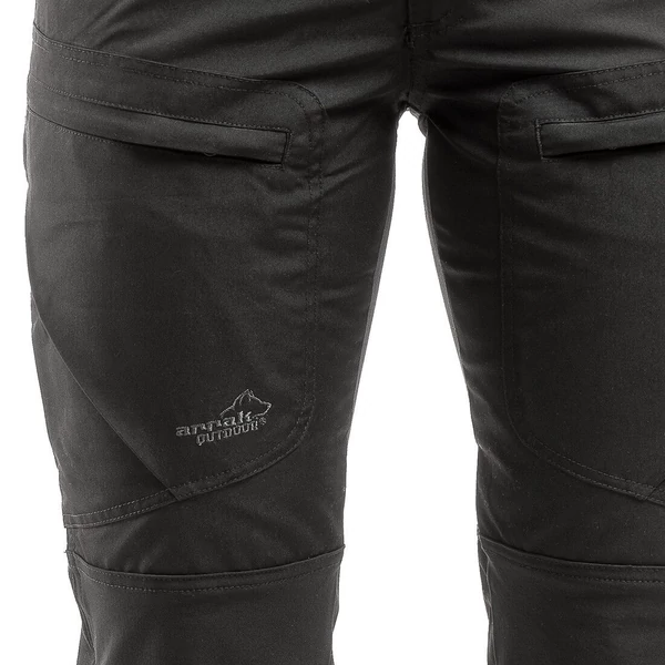 Arrak Outdoor Active stretch női nadrág rövid szárral - fekete
