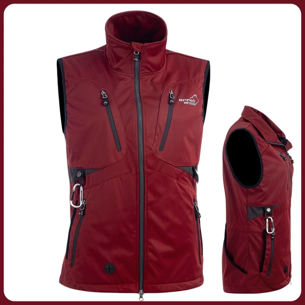 Arrak Outdoor Acadia Softshell női mellény - piros