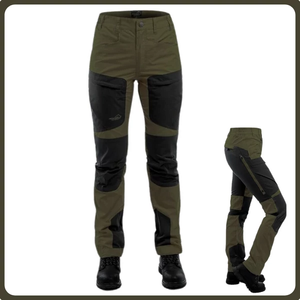 Arrak Outdoor Active stretch női nadrág - olivazöld